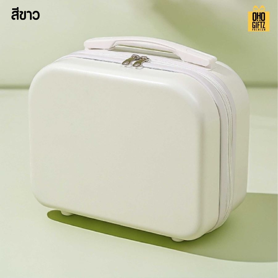 กระเป๋าเดินทางขนาดเล็กสไตล์เกาหลี 14 นิ้ว สกรีนชื่อ สกรีนโลโก้  ทำเป็นของพรีเมี่ยมได้
