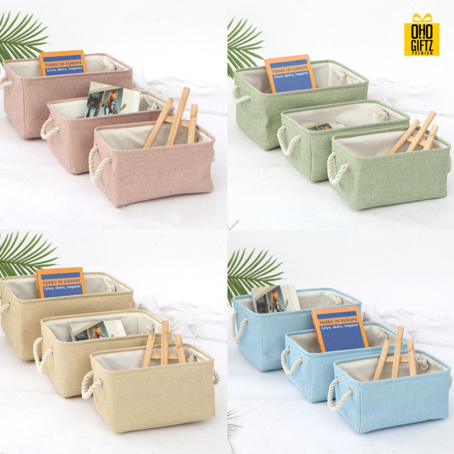 กล่องใส่ของอเนกประสงค์ กรีนโลโก้ ทำเป็นของพรีเมี่ยม ของชำร่วยได้ 