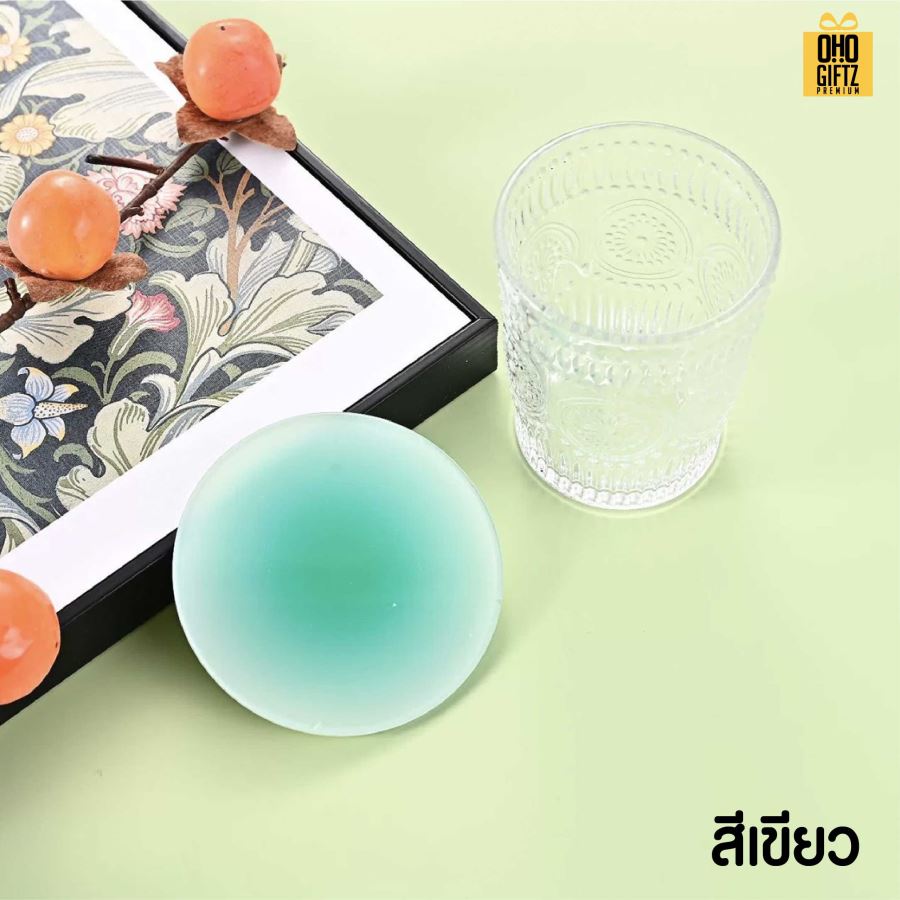 ที่รองแก้วอะคริลิคไล่สี สกรีนโลโก้ได้ พิมพ์ภาพได้