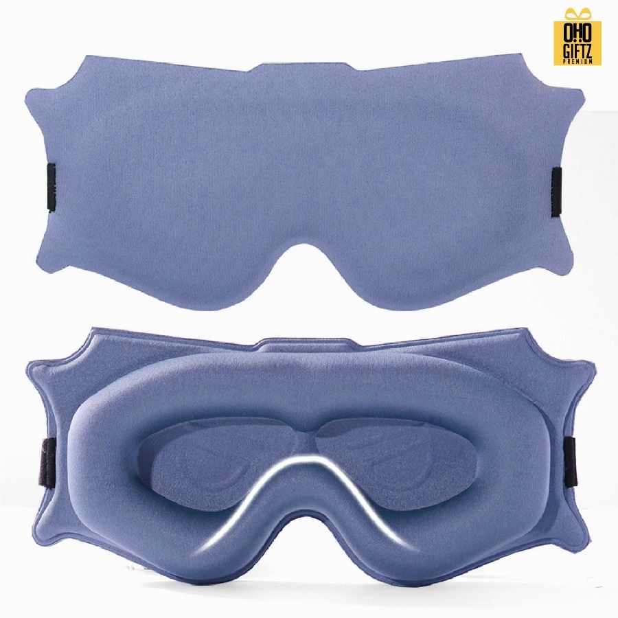 ผ้าปิดตา 6D ปิดแสงมิด หลับสบาย เพิ่มโลโก้ ติดลาเบล ทำเป็นของพรีเมี่ยมได้