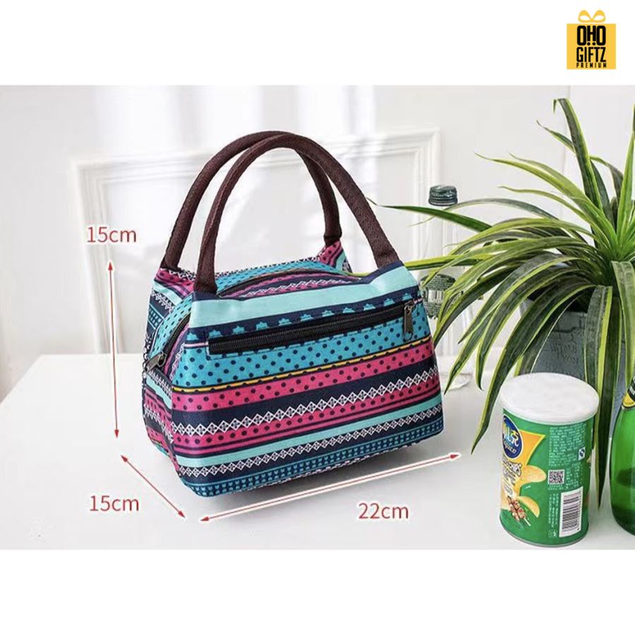 กระเป๋าเก็บอุณหภูมิร้อน เย็น สกรีนโลโก้ ทำเป็นของพรีเมี่ยม