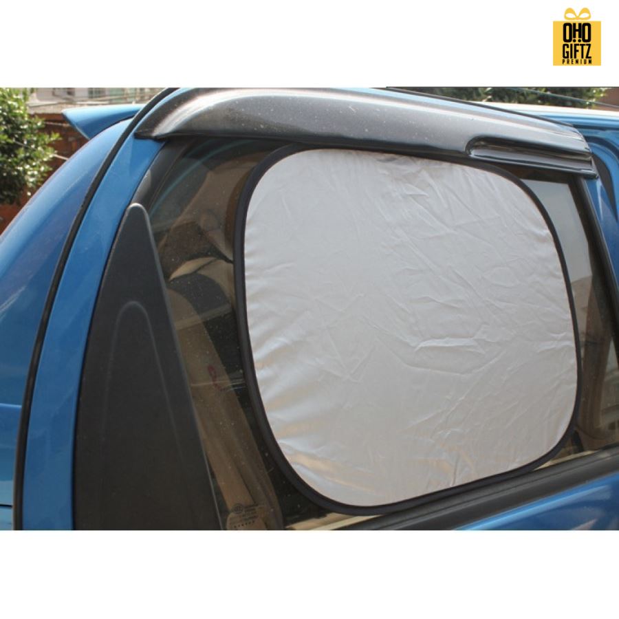 ม่านบังแดดรถยนต์ด้านข้าง สกรีนโลโก้  ทำเป็นของพรีเมี่ยมได้