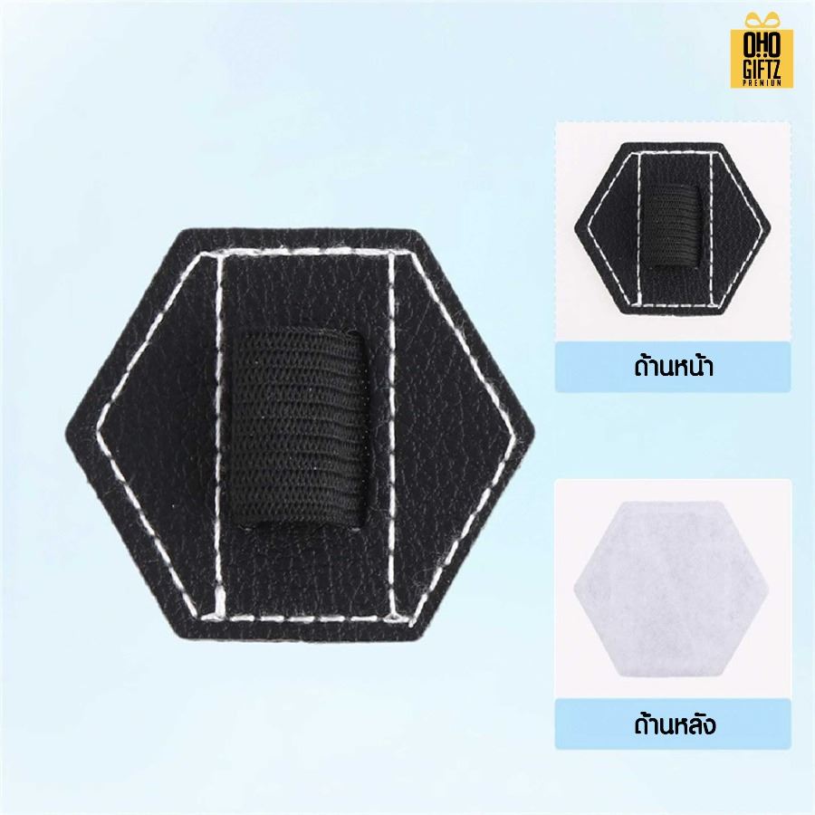 แผ่นหนัง PU ใส่ปากกาได้ สกรีนชื่อ สกรีนโลโก้ ทำเป็นของพรีเมี่ยมได้