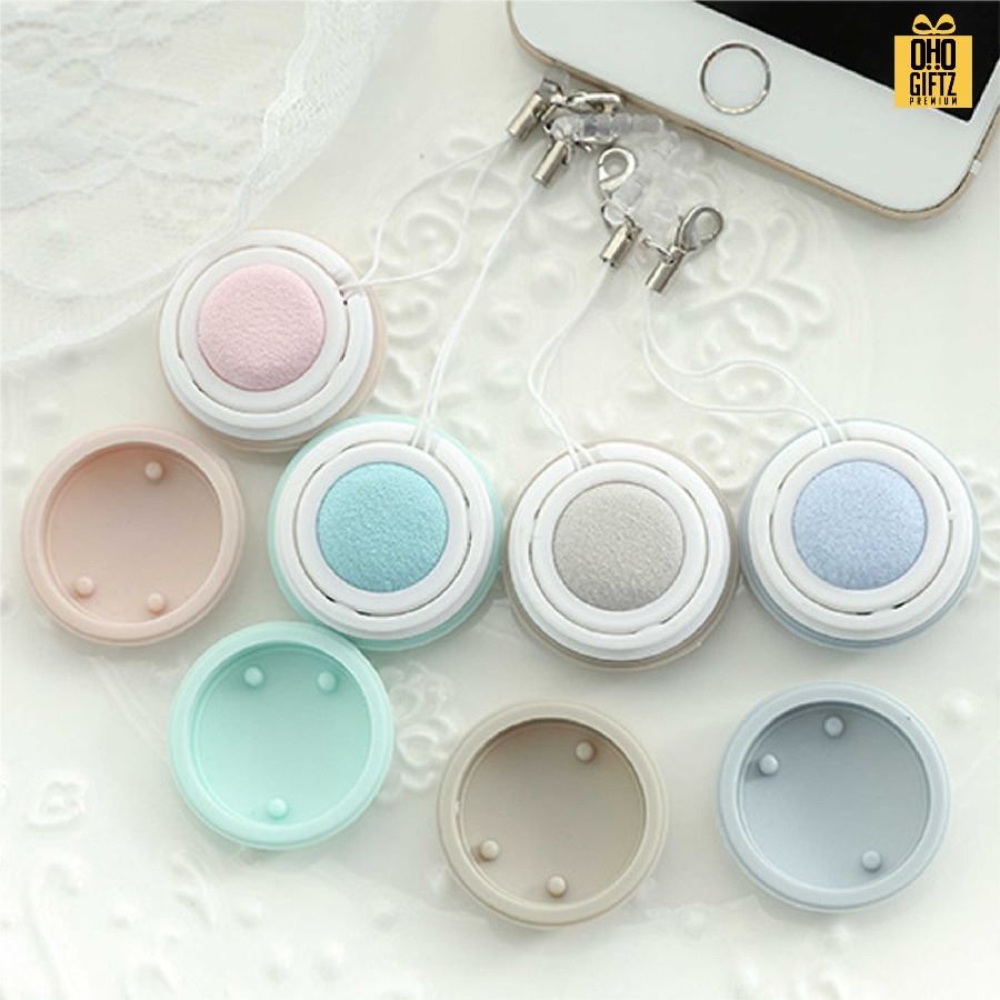 มาการองซิลิโคนเช็ดหน้าจอมือถือ สกรีนโลโก้ ทำเป็นของพรีเมี่ยม ของชำร่วยได้