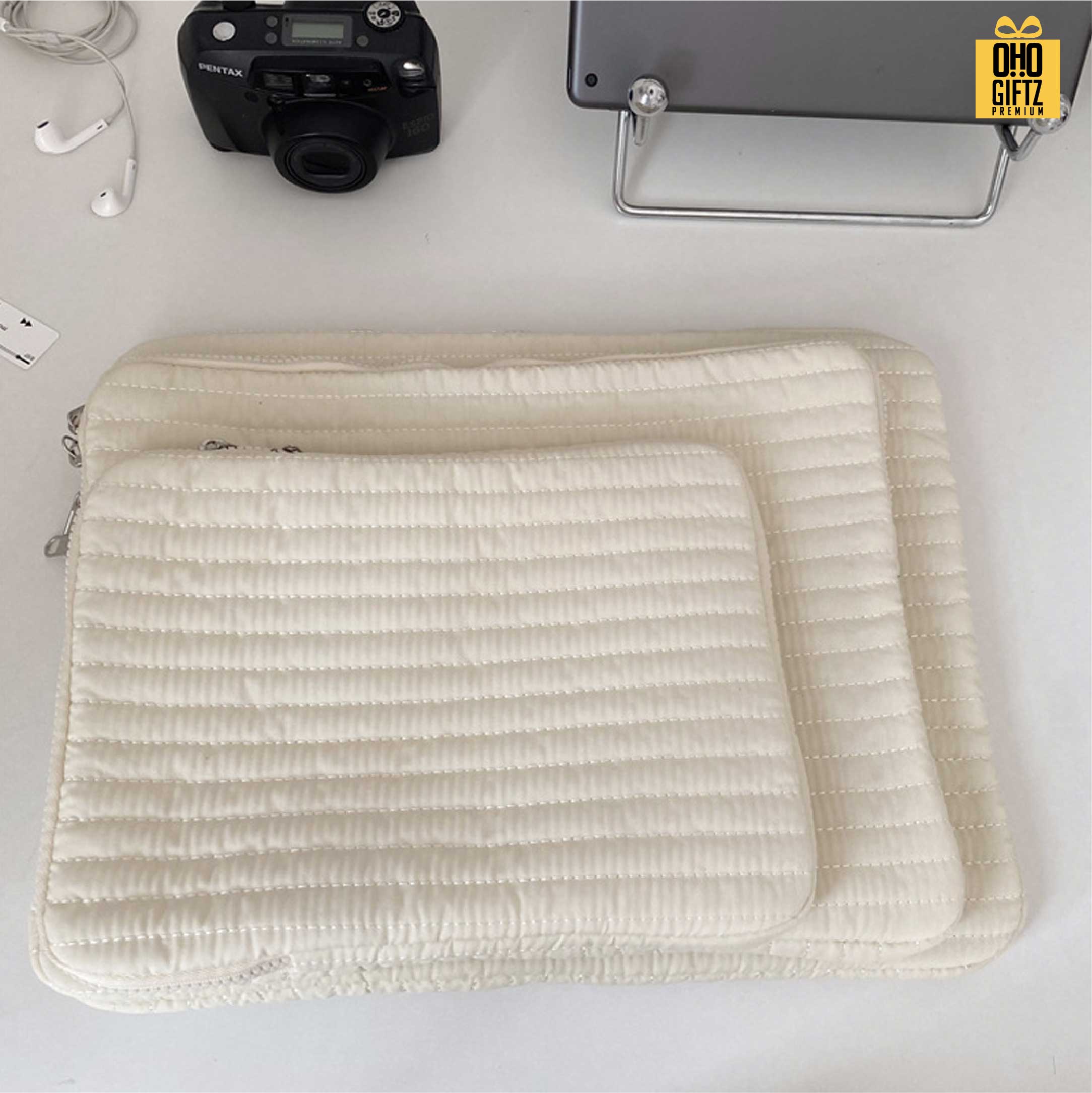 กระเป๋าใส่ Laptop iPad สกรีนโลโก้ ทำเป็นของพรีเมี่ยม ของที่ระลึก