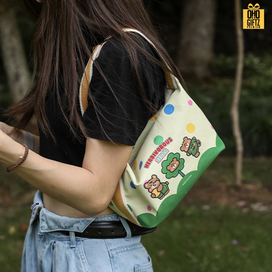 รับผลิตกระเป๋าผ้าเก็บอาหารร้อน-เย็น พิมพ์ภาพไม่จำกัดสี สกรีนโลโก้ ทำเป็นของพรีเมี่ยม