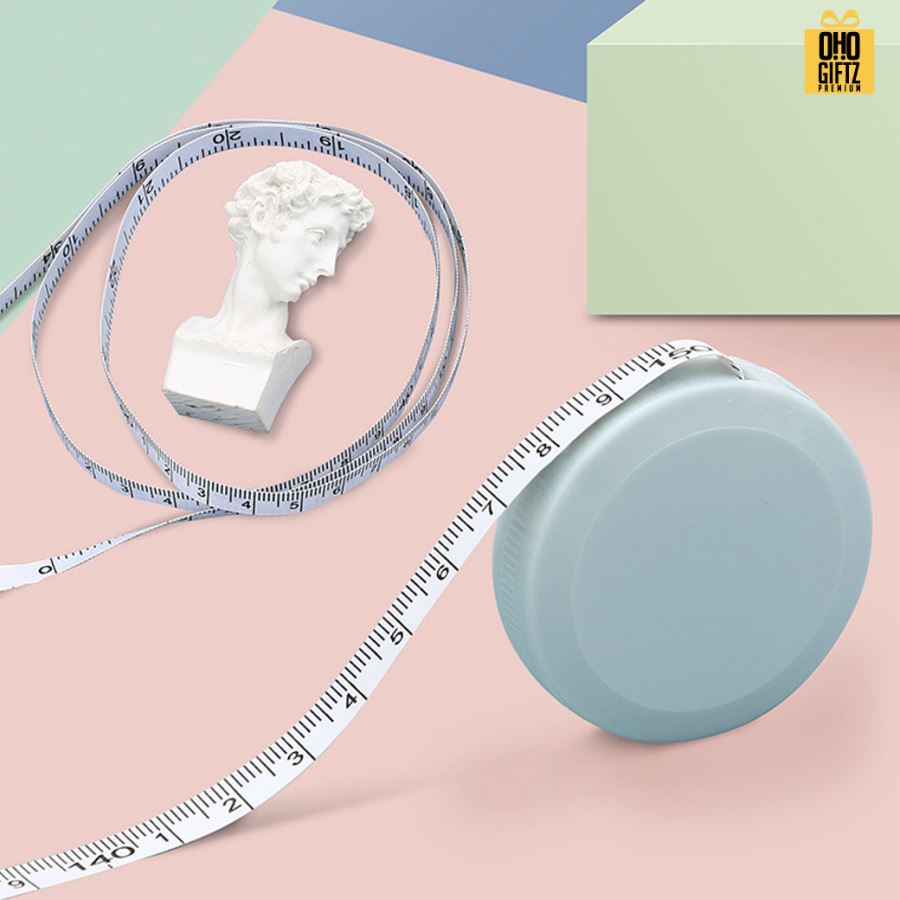 สายวัดสีพาสเทล สกรีนโลโก้ ทำของพรีเมี่ยมได้