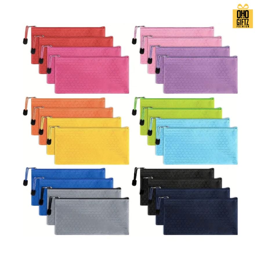 กระเป๋าใส่ดินสอขนาด A6 สกรีนโลโก้ ทำเป็นของพรีเมี่ยม