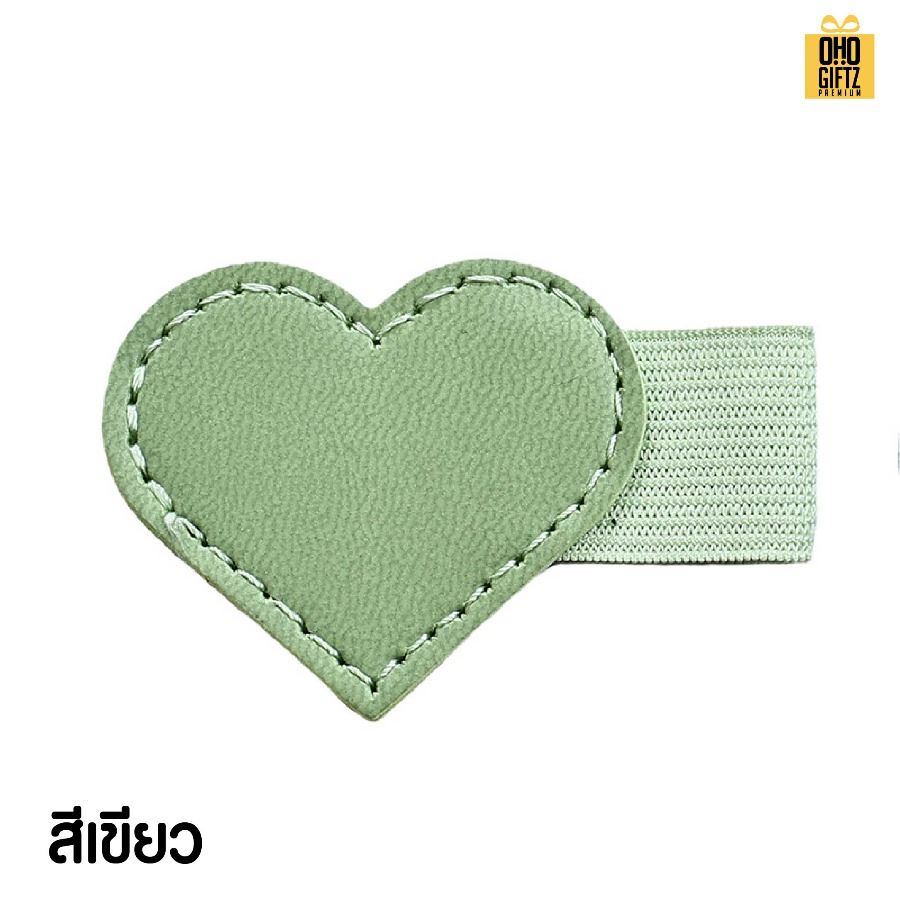 ที่หนีบปากกา PU กับสมุดโน๊ต พร้อมกระดาษรอง สกรีนชื่อ สกรีนโลโก้ ทำเป็นของพรีเมี่ยมได้