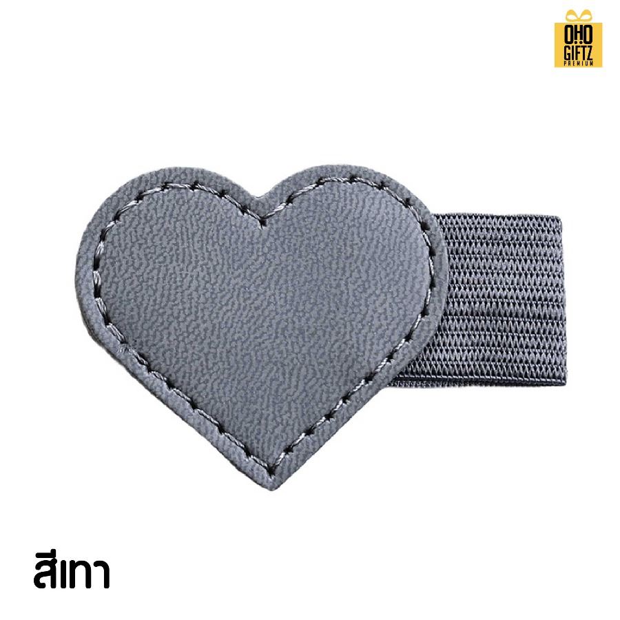 ที่หนีบปากกา PU กับสมุดโน๊ต พร้อมกระดาษรอง สกรีนชื่อ สกรีนโลโก้ ทำเป็นของพรีเมี่ยมได้