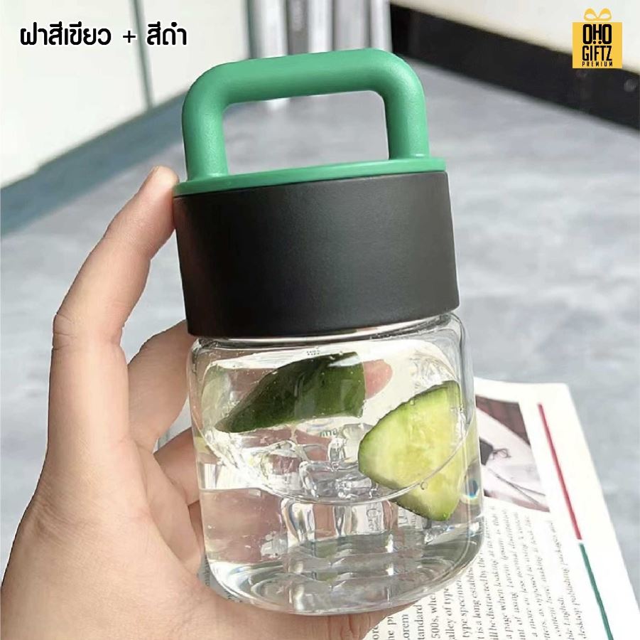 แก้วน้ำมีหูถือ สกรีนโลโก้ ทำเป็นของพรีเมี่ยมได้