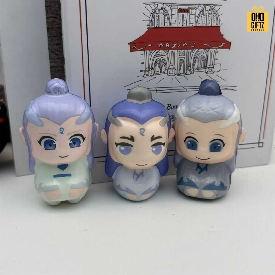 ตุ๊กตาบีบคลาย รับผลิตดีไซน์และขนาดตามต้องการ สกรีนชื่อ สกรีนโลโก้ ทำเป็นของพรีเมี่ยมได้