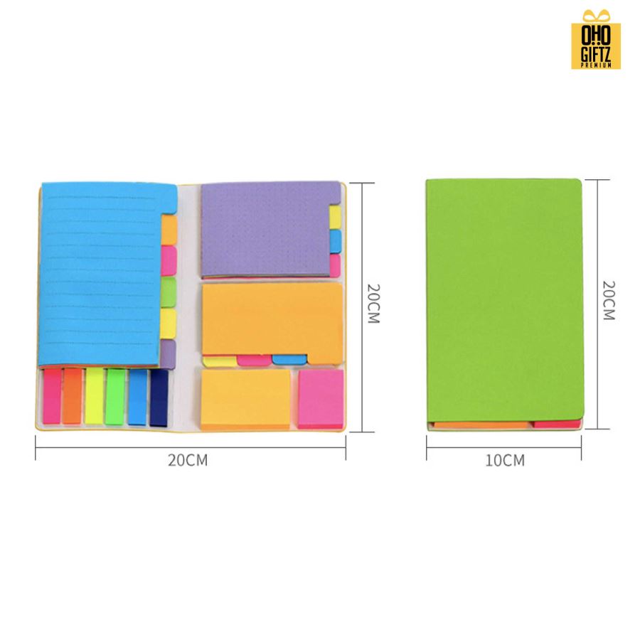 สมุดโน๊ต Post it สกรีนโลโก้ ทำเป็นของพรีเมี่ยม ของชำร่วย