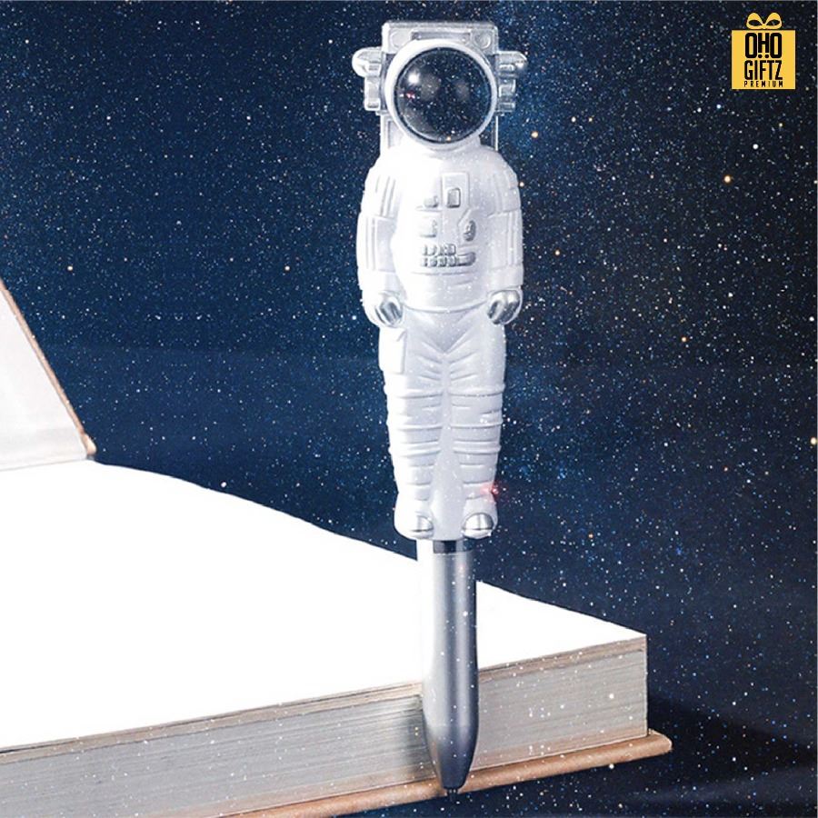 ปากกาลูกลื่นนักบินอวกาศ สกรีนชื่อ สกรีนโลโก้ ทำเป็นของพรีเมี่ยมได้