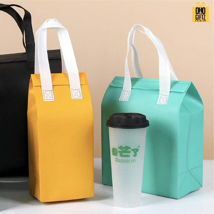 กระเป๋าผ้า สกรีนโลโก้ ทำเป็นของพรีเมี่ยมได้