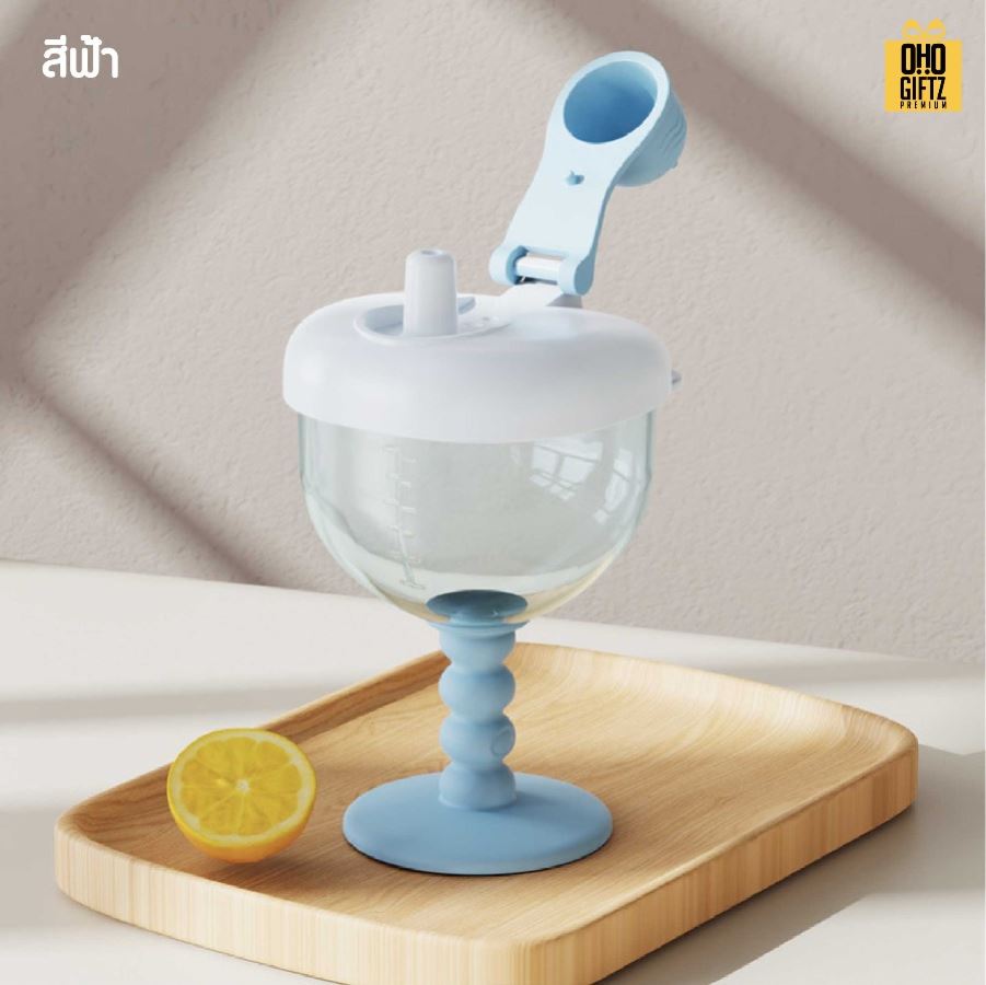 ถ้วยหัดดื่มสำหรับเด็ก สกรีนชื่อ สกรีนโลโก้ ทำเป็นของพรีเมี่ยมได้