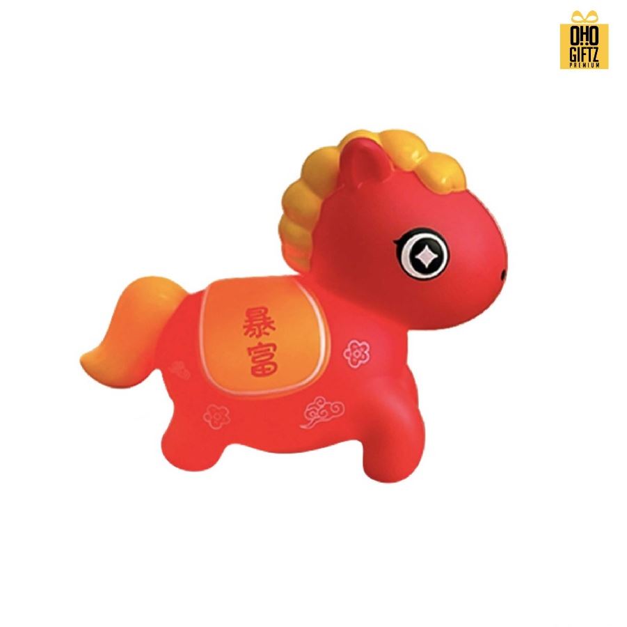 โคมไฟปีม้าโชคดี สกรีนโลโก้ ทำเป็นของพรีเมี่ยม ของที่ระลึกได้