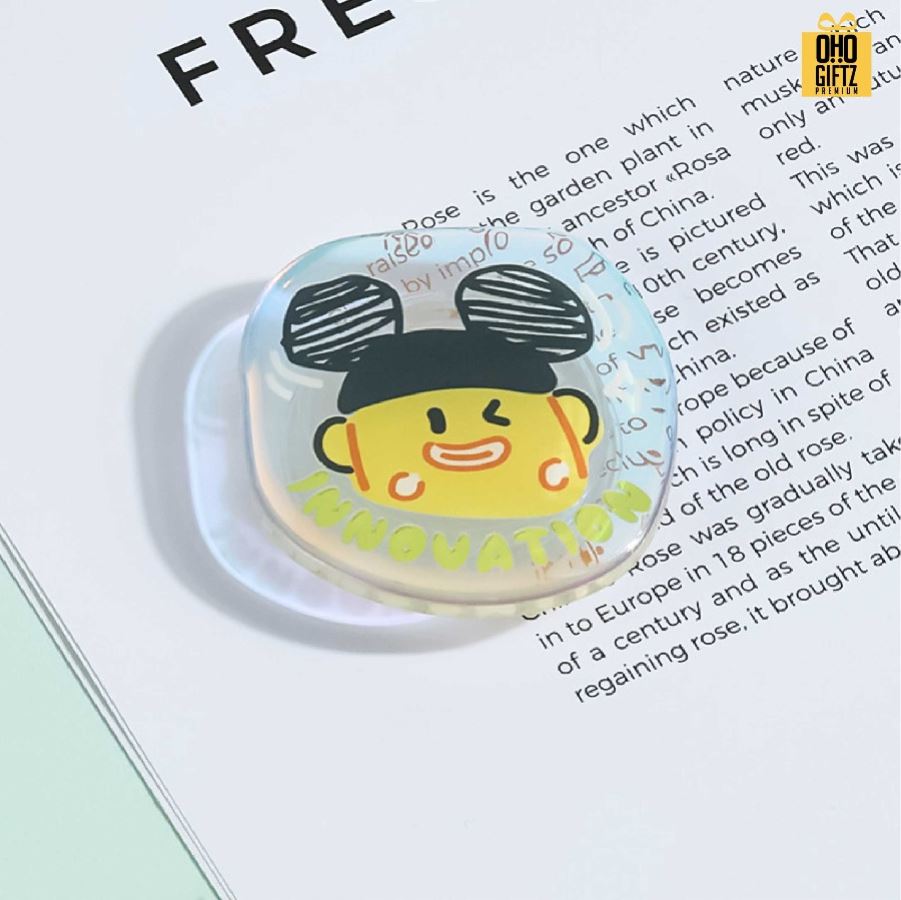 Griptok อะคลีลิคเคลือบเรซิ่น ดีไซน์ตามต้องการ สกรีนโลโก้ได้ สกรีนโลโก้ ทำเป็นของพรีเมี่ยมได้