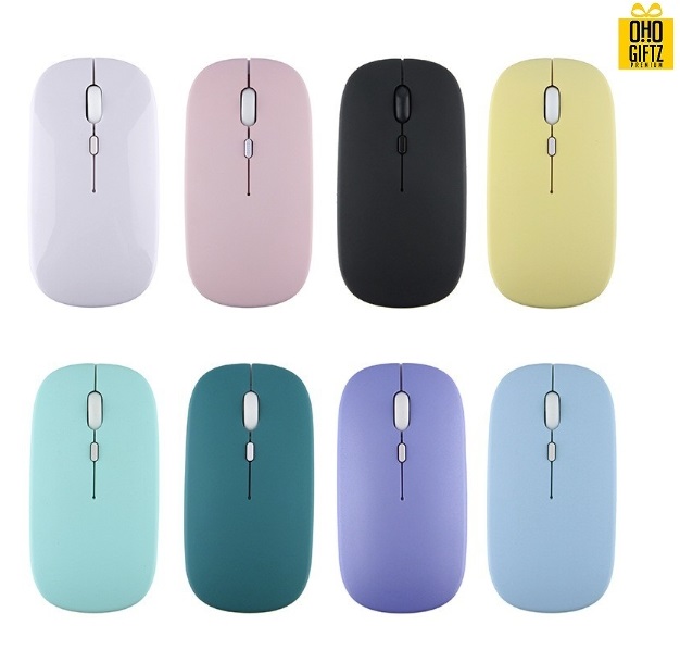 เมาส์ไร้สาย สกรีนชื่อ สกรีนโลโก้ ทำเป็นของพรีเมี่ยมได้