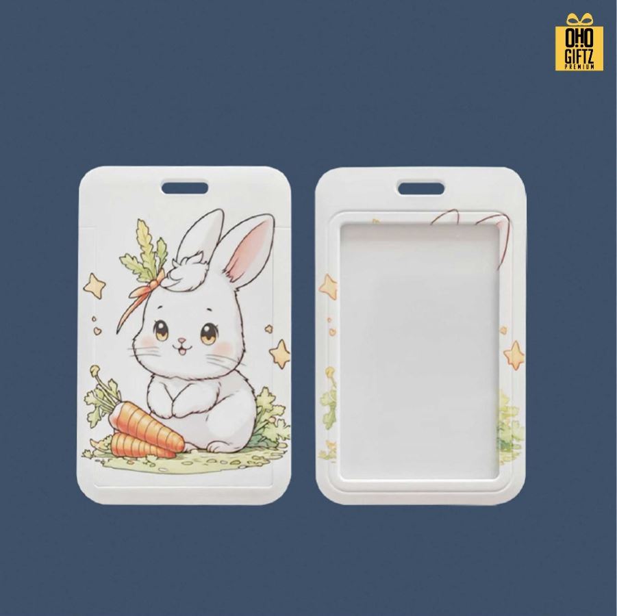 ที่ใส่บัตรพนักงาน PVC สกรีนไม่จำกัดสี สกรีนโลโก้ ทำของพรีเมี่ยมได้