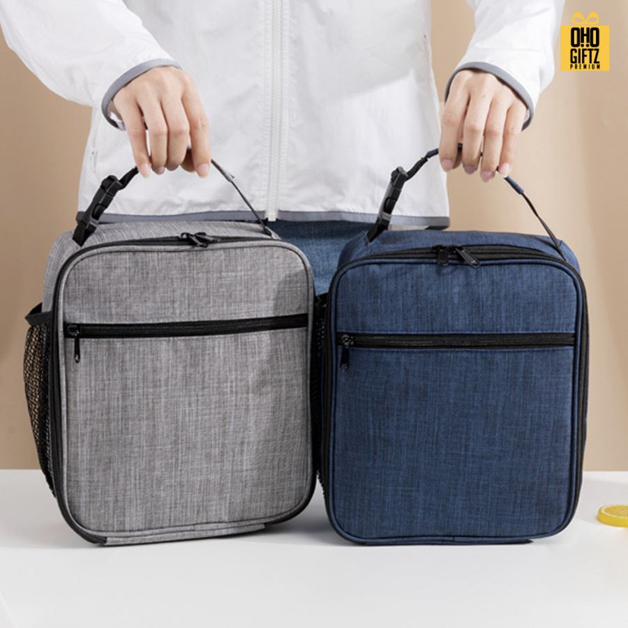 กระเป๋าเก็บความร้อน-เย็น สกรีนโลโก้  ทำเป็นของพรีเมี่ยม