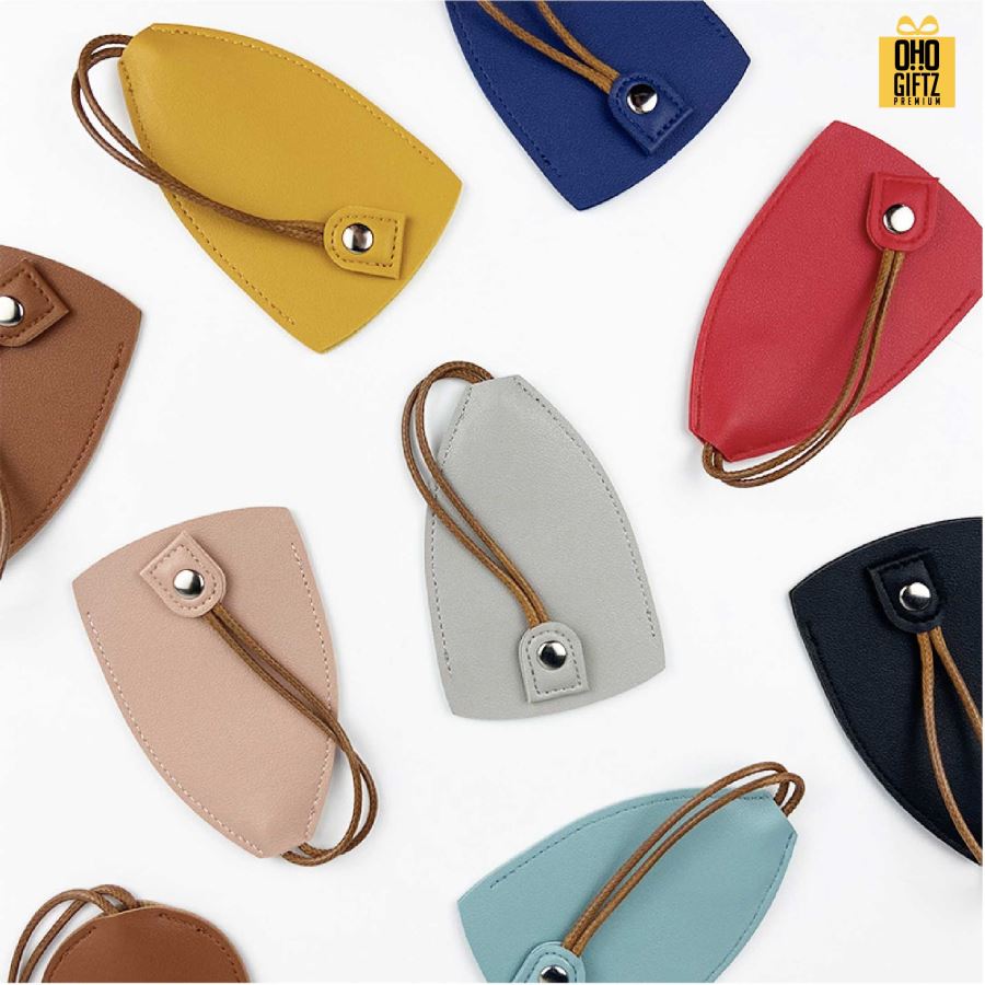 กระเป๋าใส่กุญแจรถหนัง PU แบบดึงออก สกรีนโลโก้ ทำเป็นของพรีเมี่ยมได้