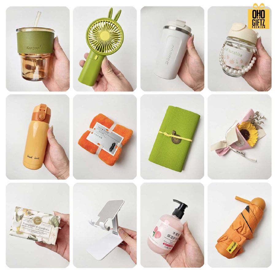 ชุดของขวัญ Giftset โทนสีฟ้า มีหลายแบบให้เลือก สกรีนโลโก้ ทำเป็นของพรีเมี่ยม ของชำร่วย