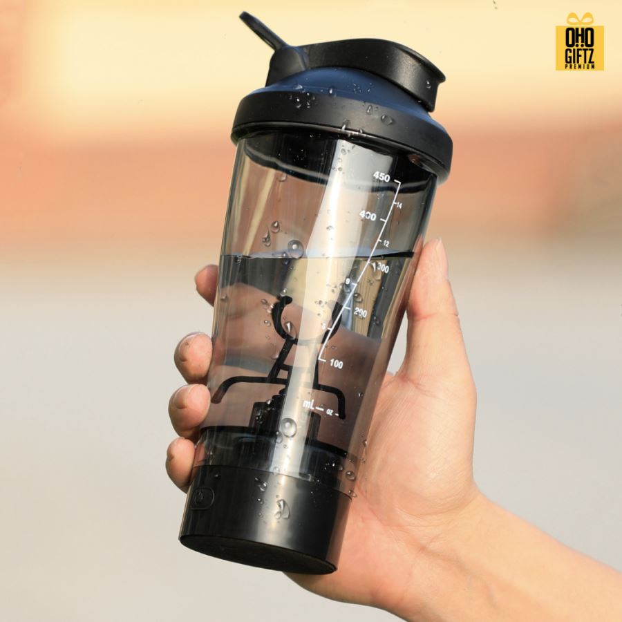 ถ้วยปั่นชงอัตโนมัติ ชาร์จ USB ไร้สาย สกรีนโลโก้ ทำเป็นของพรีเมี่ยมได้