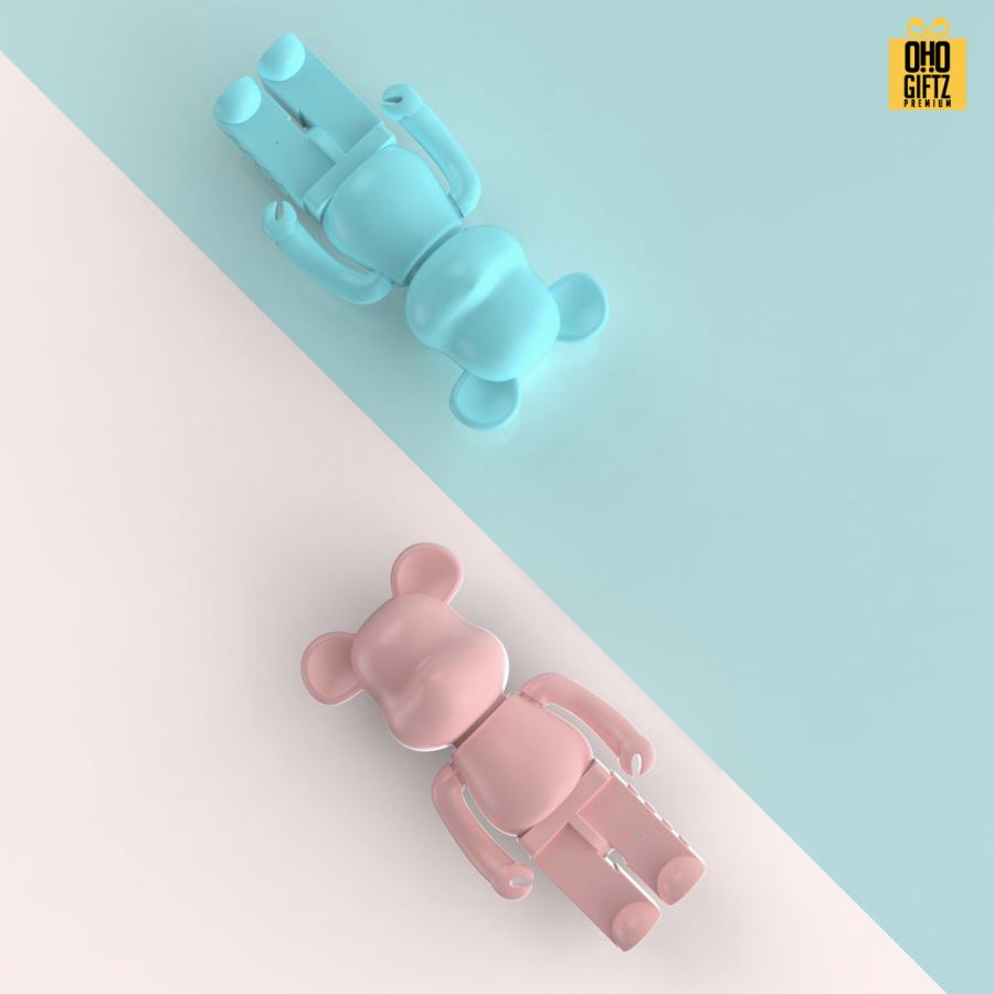 หมีลำโพงบลูทูธสุดเท่ สกรีนโลโก้ สกรีนชื่อร้านทำเป็นของพรีเมี่ยมได้ 