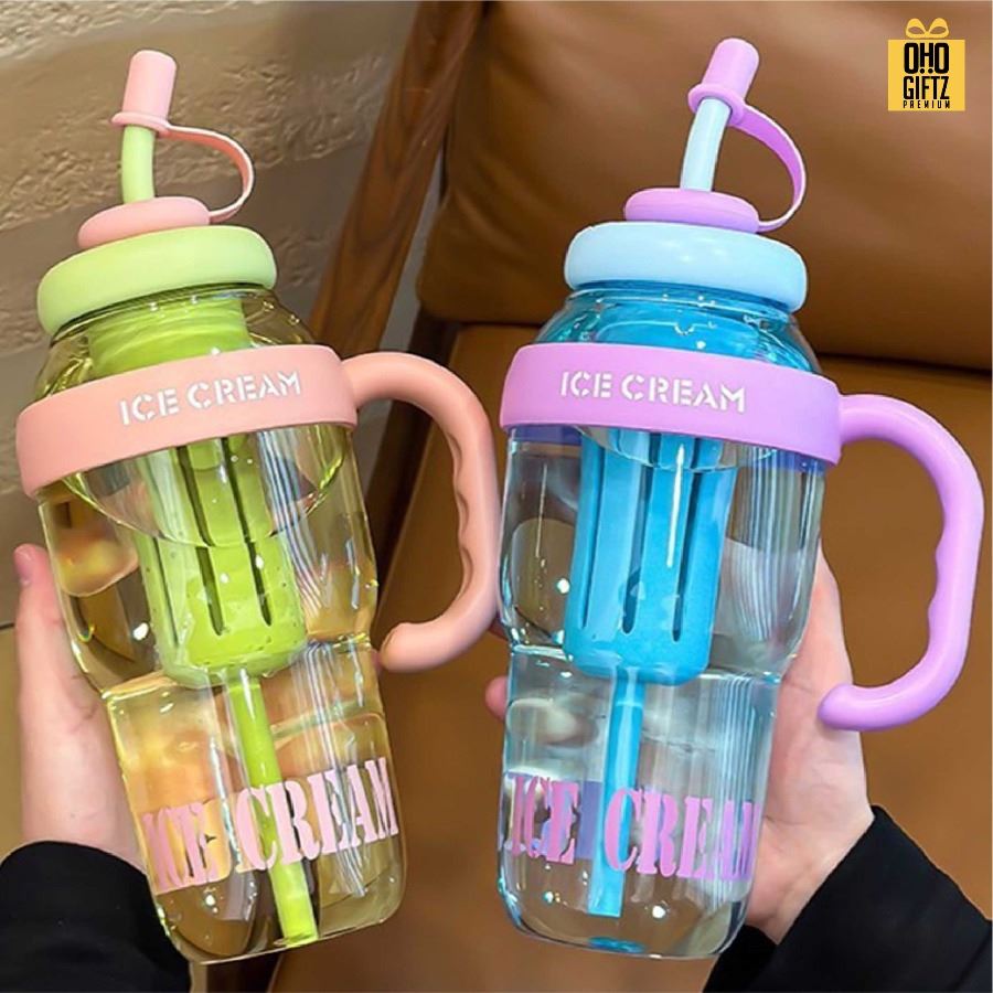 ถ้วยน้ำพลาสติกขนาดใหญ่ Ice cup สกรีนโลโก้ ทำเป็นของพรีเมี่ยมได้