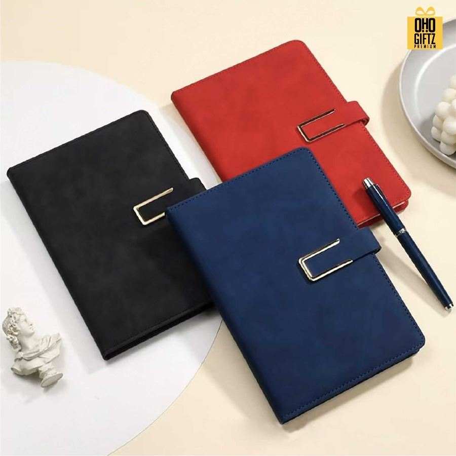 ชุดของขวัญนักธุรกิจ (สมุด & ปากกา) สกรีนโลโก้ ทำเป็นของพรีเมี่ยม ของชำร่วย