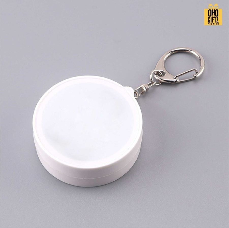 พวงกุญแจมีไฟ LED สกรีนโลโก้ ทำเป็นของพรีเมี่ยม ของชำร่วยได้