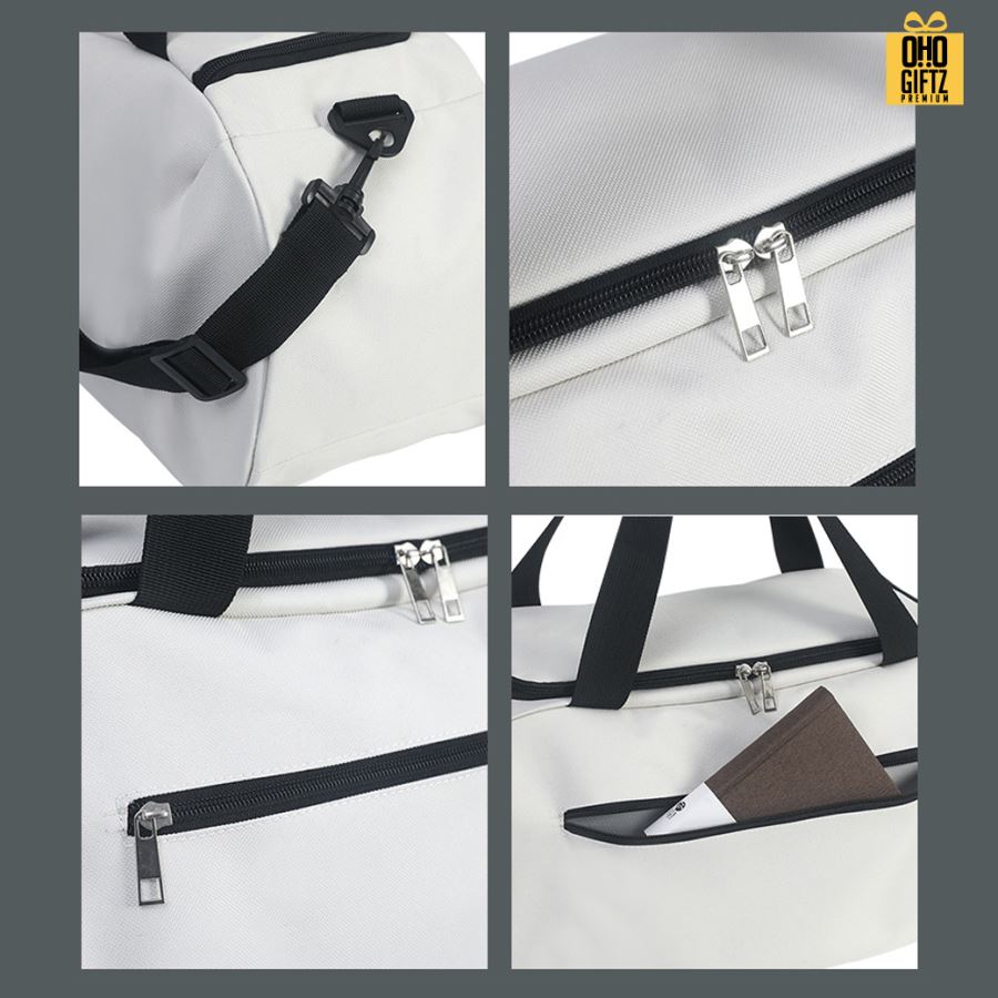 กระเป๋าใส่ชุดออกกำลังกาย สกรีนโลโก้ ทำเป็นของพรีเมี่ยมได้