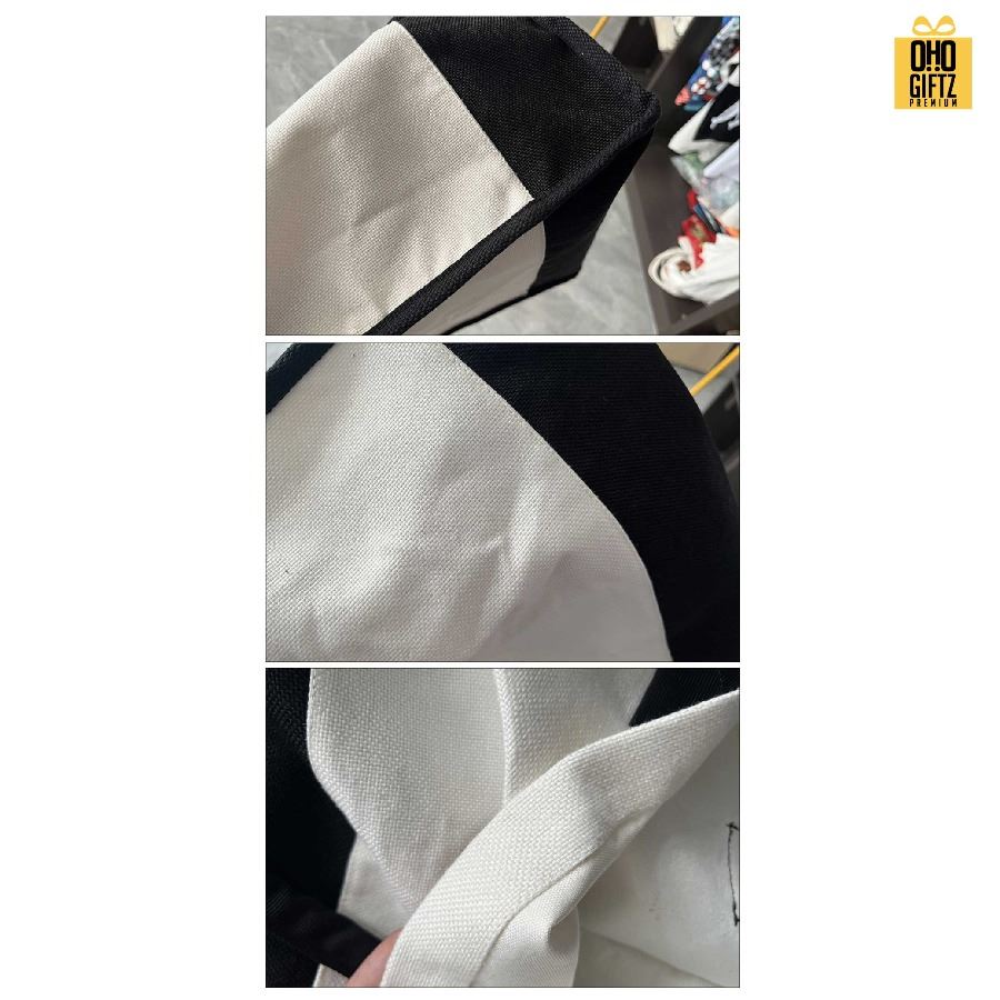 กระเป๋าช็อปปิ้งขนาดใหญ่ สกรีนไม่จำกัดสี สกรีนโลโก้ ทำเป็นของพรีเมี่ยมได้