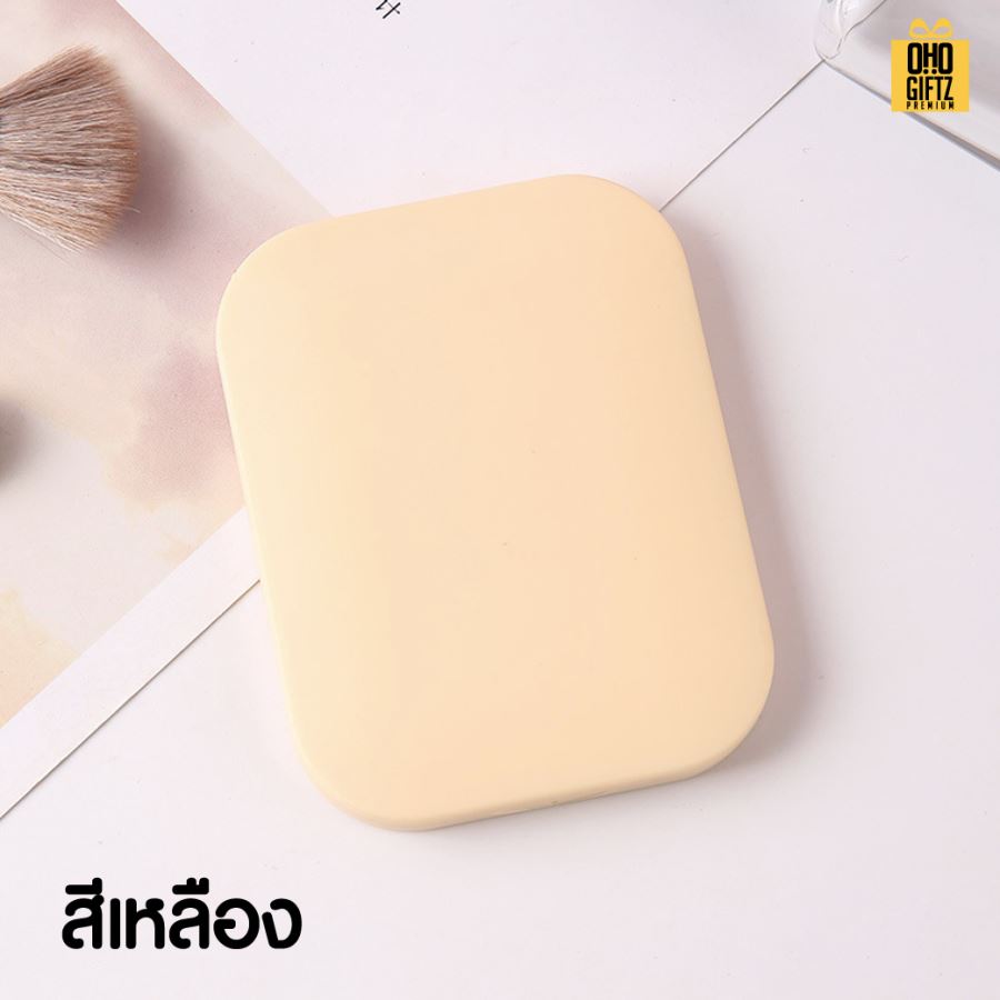 ตลับกระจกพร้อมหวี สกรีนโลโก้  ทำเป็นของพรีเมี่ยมได้