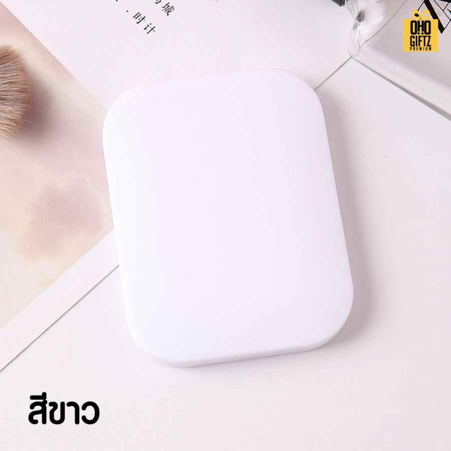 ตลับกระจกพร้อมหวี สกรีนโลโก้  ทำเป็นของพรีเมี่ยมได้