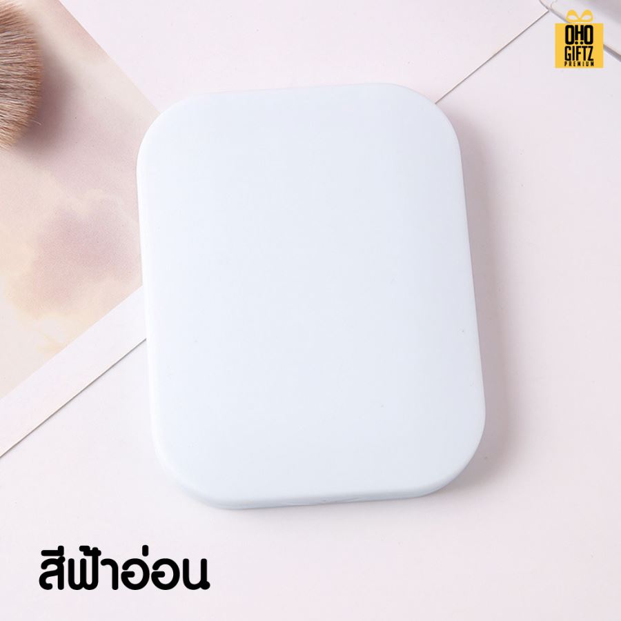 ตลับกระจกพร้อมหวี สกรีนโลโก้  ทำเป็นของพรีเมี่ยมได้