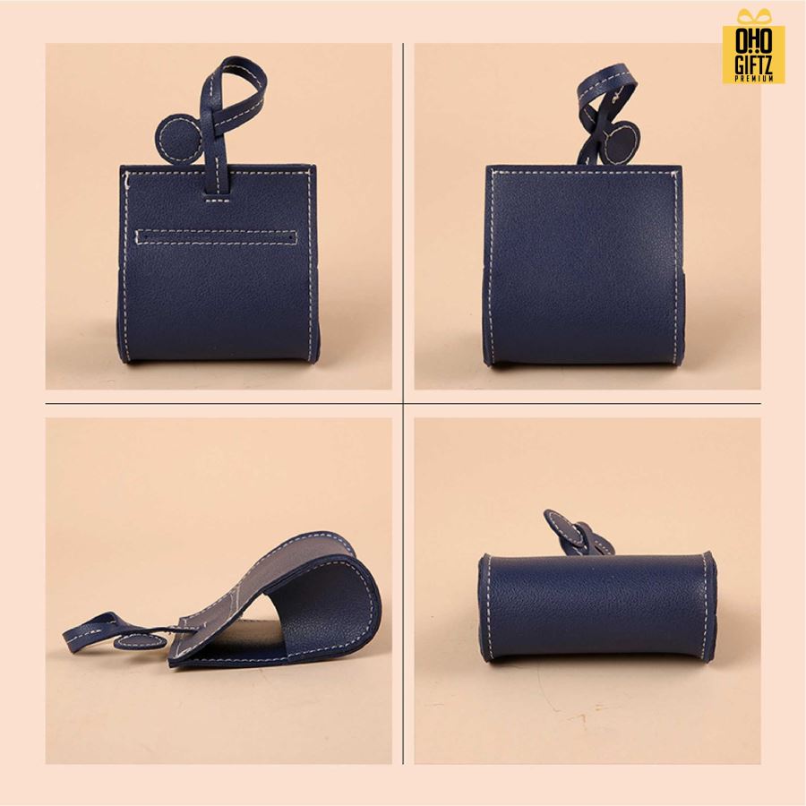 กระเป๋าเก็บถุงมูลสัตว์เลี้ยง หนัง PU สกรีนโลโก้ ทำเป็นของพรีเมี่ยม