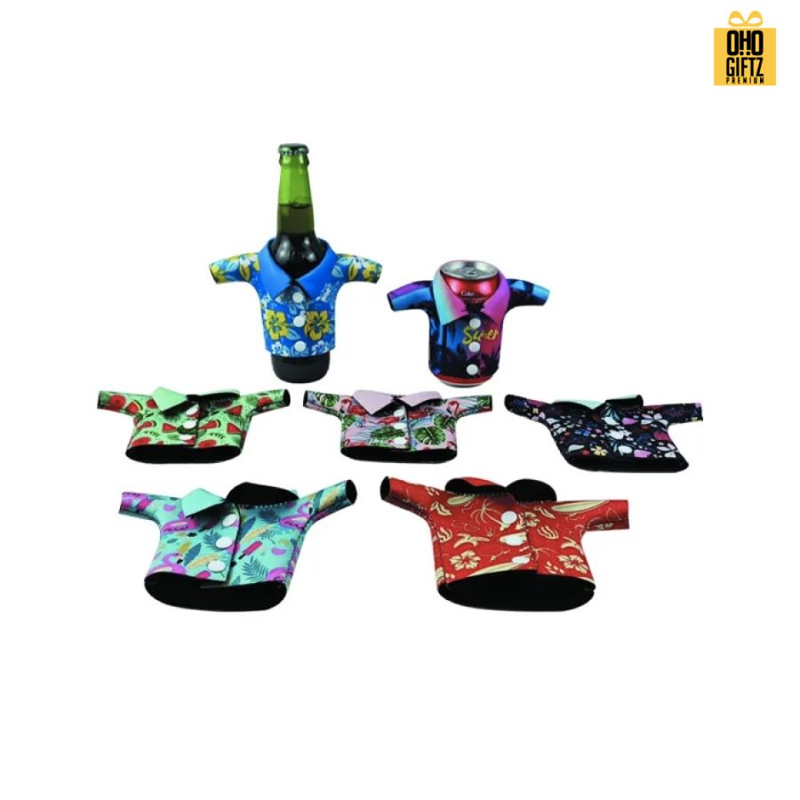 ปลอกเสื้อหุ้มกระป๋องน้ำอัดลม พิมพ์ลายไม่จำกัดสี สกรีนโลโก้ ทำเป็นของพรีเมี่ยม ของชำร่วย ของที่ระลึก