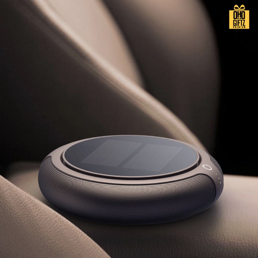 เครื่องฟอกอากาศในรถยนต์ สกรีนโลโก้  ทำเป็นของพรีเมี่ยมได้