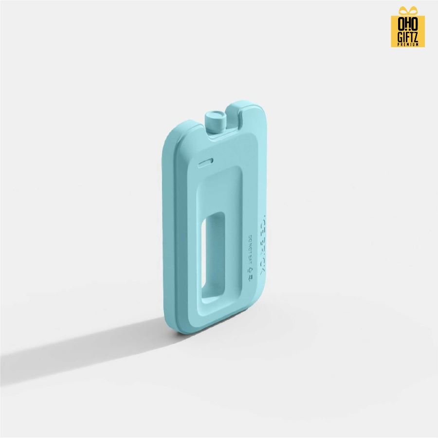 ถังแช่แข็งใช้แทนน้ำแข็ง สกรีนชื่อ สกรีนโลโก้ ทำเป็นของพรีเมี่ยมได้