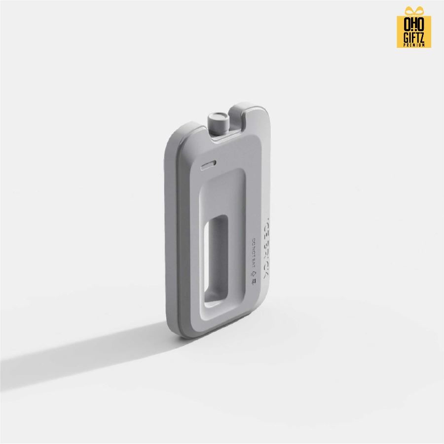 ถังแช่แข็งใช้แทนน้ำแข็ง สกรีนชื่อ สกรีนโลโก้ ทำเป็นของพรีเมี่ยมได้