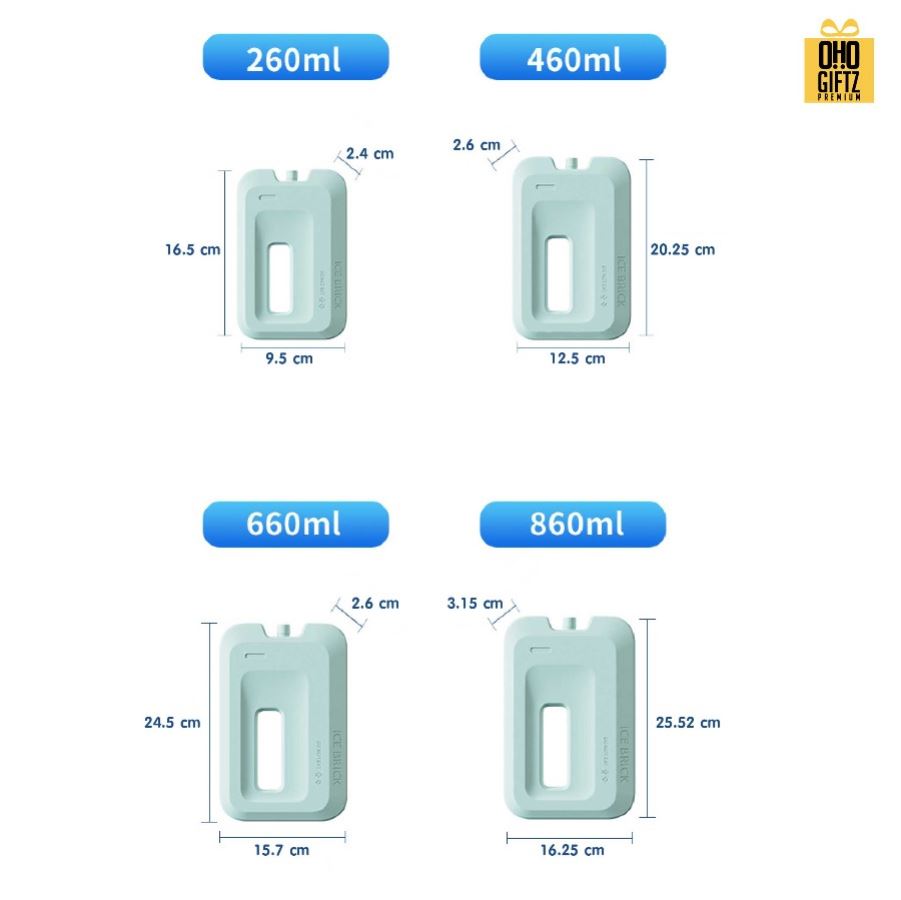 ถังแช่แข็งใช้แทนน้ำแข็ง สกรีนชื่อ สกรีนโลโก้ ทำเป็นของพรีเมี่ยมได้
