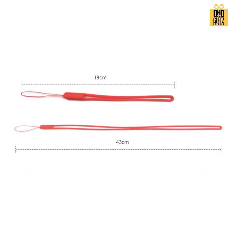 เชือกซิลิโคนคล้องมือถือได้ สกรีนชื่อ สกรีนโลโก้ ทำเป็นของพรีเมี่ยมได้ 