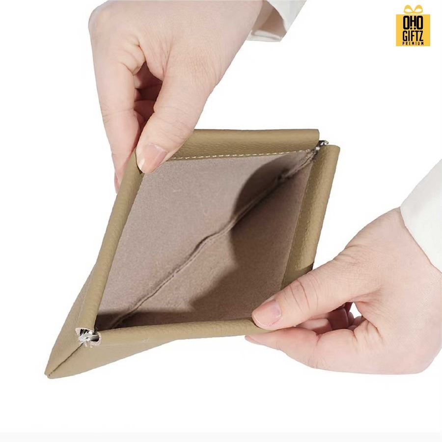 กระเป๋าคลัตช์หนัง PU สกรีนโลโก้ ทำเป็นของพรีเมี่ยมได้