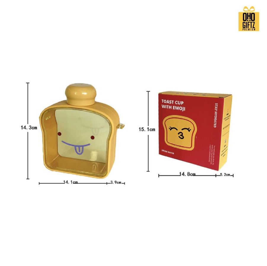 กระติกน้ำขนมปัง สกรีนโลโก้ ทำเป็นของพรีเมี่ยมได้