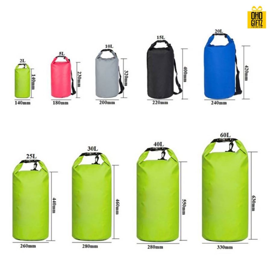 Ocean Pack ถุงกันน้ำ สกรีนชื่อ สกรีนโลโก้ ทำเป็นของพรีเมี่ยมได้