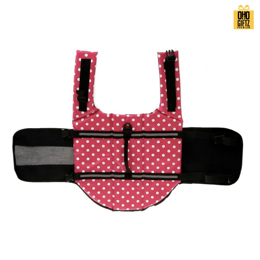 เสื้อชูชีพสำหรับสุนัข สกรีนโลโก้ ทำเป็นของพรีเมี่ยม