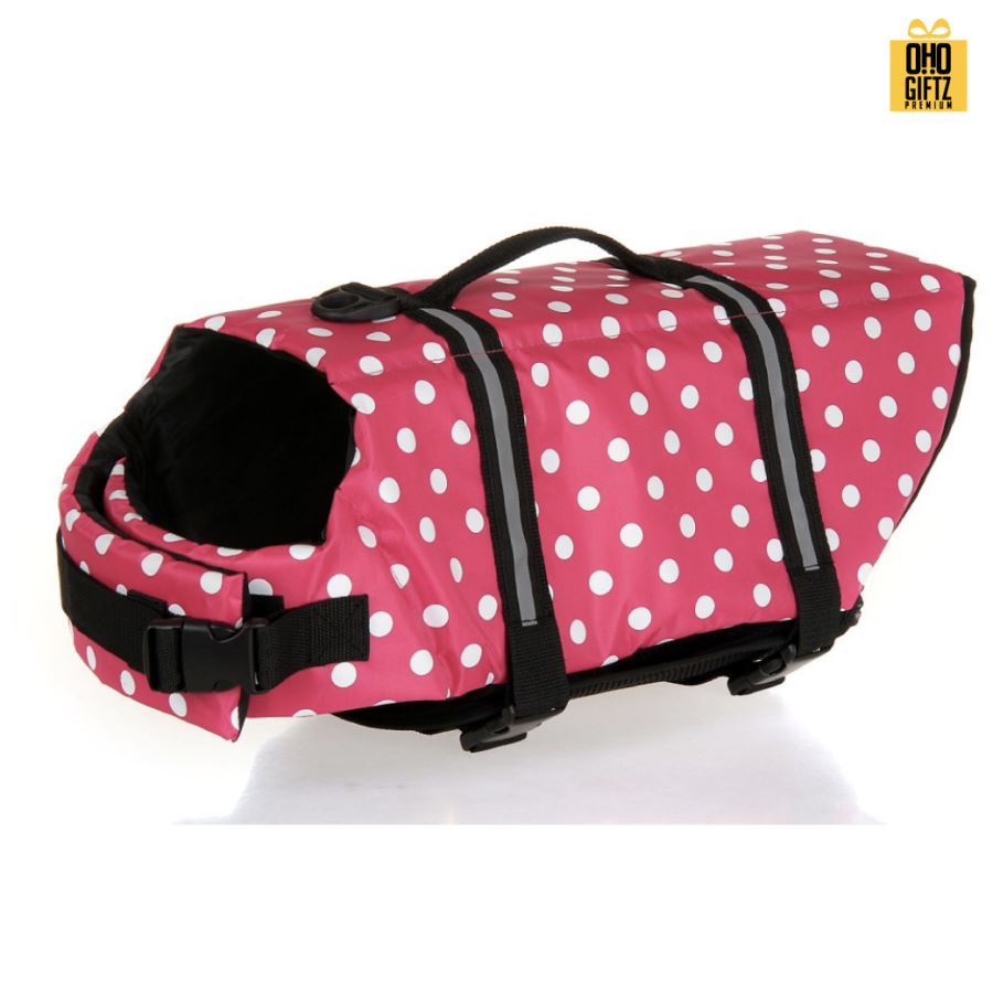 เสื้อชูชีพสำหรับสุนัข สกรีนโลโก้ ทำเป็นของพรีเมี่ยม