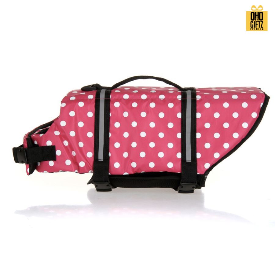 เสื้อชูชีพสำหรับสุนัข สกรีนโลโก้ ทำเป็นของพรีเมี่ยม